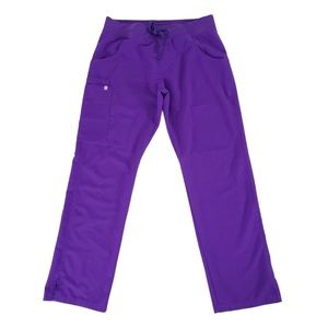 Figs Kade Cargo Scrub Uniform Pants Medium Purple